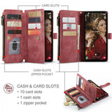 CaseMe Samsung Galaxy S25 FE Etui C30 Series Rød