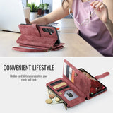 CaseMe Samsung Galaxy S25 FE Etui C30 Series Rød
