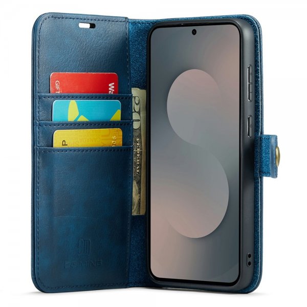 Dg.Ming Samsung Galaxy S25 FE Etui Avtagbart Deksel Blå