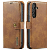 Dg.Ming Samsung Galaxy S25 FE Etui Avtagbart Deksel Brun