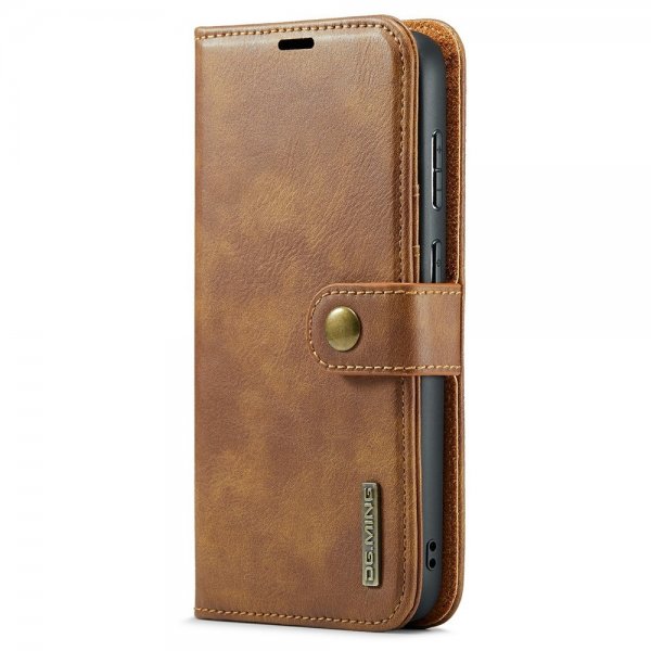 Dg.Ming Samsung Galaxy S25 FE Etui Avtagbart Deksel Brun
