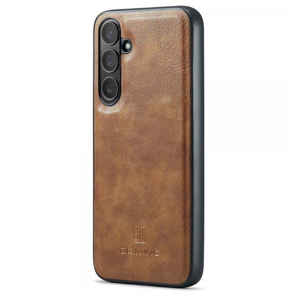 Dg.Ming Samsung Galaxy S25 FE Etui Avtagbart Deksel Brun