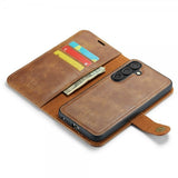 Dg.Ming Samsung Galaxy S25 FE Etui Avtagbart Deksel Brun