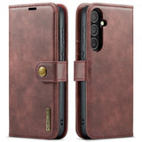 Dg.Ming Samsung Galaxy S25 FE Etui Avtagbart Deksel Rød