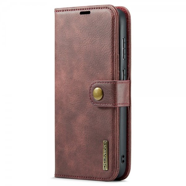 Dg.Ming Samsung Galaxy S25 FE Etui Avtagbart Deksel Rød