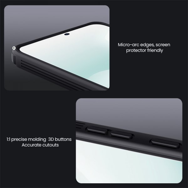 Nillkin Samsung Galaxy S25 FE Deksel CamShield Pro Svart