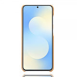 Samsung Galaxy S25 FE Deksel med To Kortlommer Lysebrun