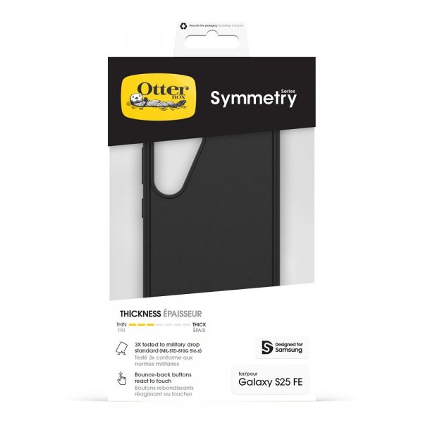 Otterbox Samsung Galaxy S25 FE Deksel Symmetry Svart