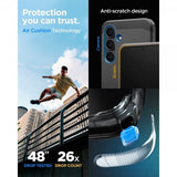 Spigen Samsung Galaxy S25 FE Deksel Tough Armor MagFit Svart