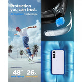 Spigen Samsung Galaxy S25 FE Deksel Ultra Hybrid Crystal Clear