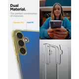 Spigen Samsung Galaxy S25 FE Deksel Ultra Hybrid Crystal Clear