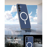Spigen Samsung Galaxy S25 FE Deksel Ultra Hybrid MagFit Clear White