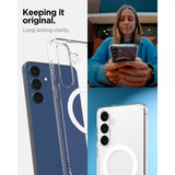 Spigen Samsung Galaxy S25 FE Deksel Ultra Hybrid MagFit Clear White