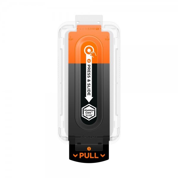 Spigen Samsung Galaxy S25 FE Skjermbeskytter GLAS.tR EZ Fit Pro 2-pakning