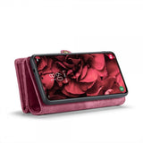 CaseMe Samsung Galaxy S25 Etui 008 Series Avtakbart Deksel Rød