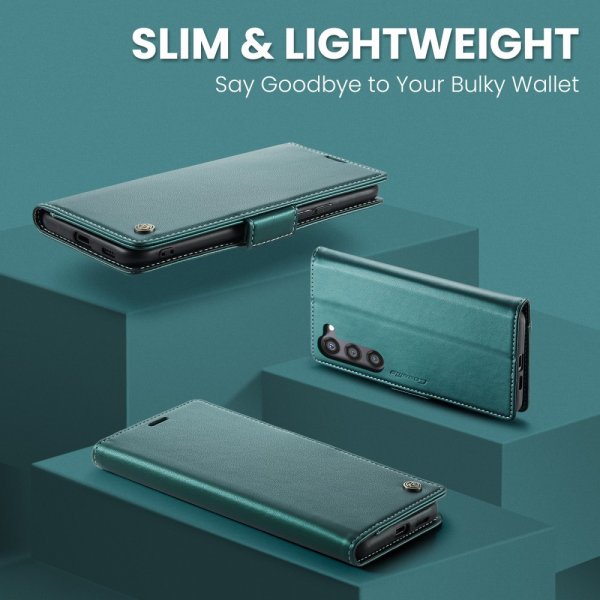 CaseMe Samsung Galaxy S24/S25 Etui 023 Series Grønn