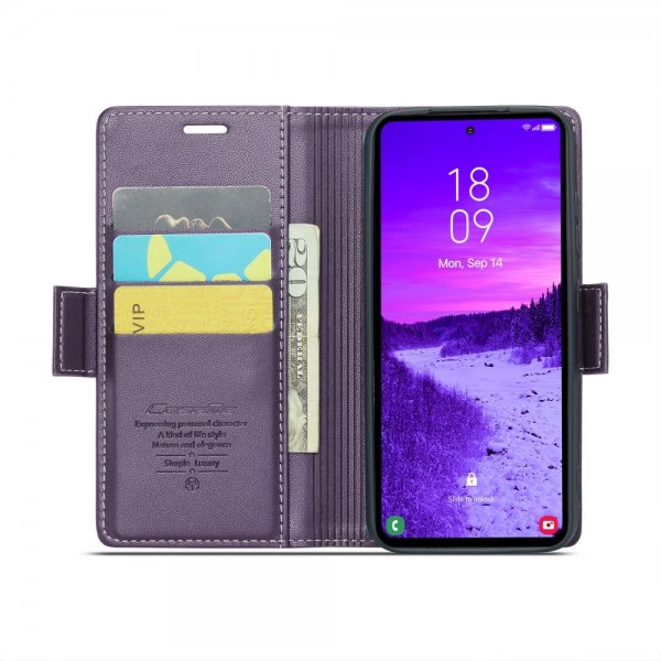 CaseMe Samsung Galaxy S24/S25 Etui 023 Series Lilla
