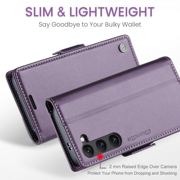 CaseMe Samsung Galaxy S24/S25 Etui 023 Series Lilla