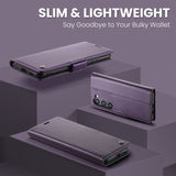 CaseMe Samsung Galaxy S24/S25 Etui 023 Series Lilla