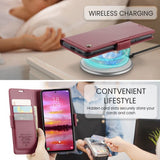CaseMe Samsung Galaxy S24/S25 Etui 023 Series Rød