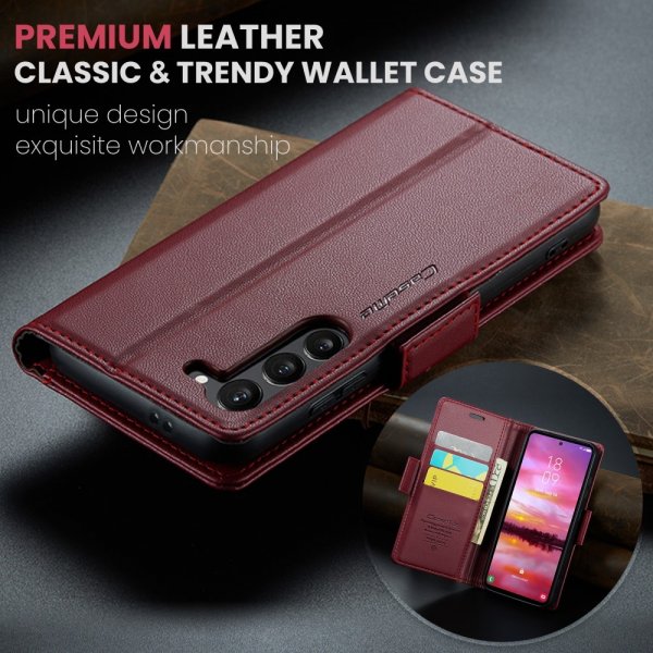 CaseMe Samsung Galaxy S24/S25 Etui 023 Series Rød