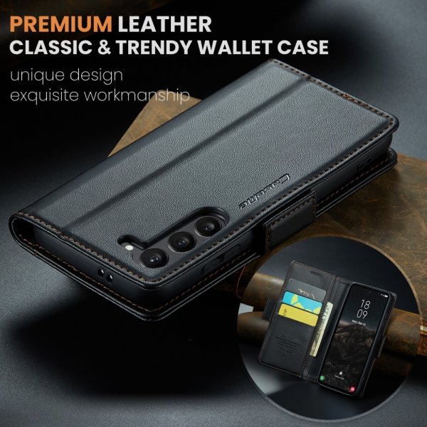CaseMe Samsung Galaxy S24/S25 Etui 023 Series Svart