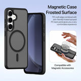 Dux Ducis Samsung Galaxy S25 Etui 2-in-1 Lawa Series MagSafe Svart