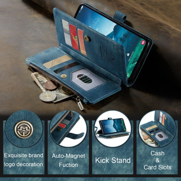 CaseMe Samsung Galaxy S24/S25 Etui C30 Series Blå