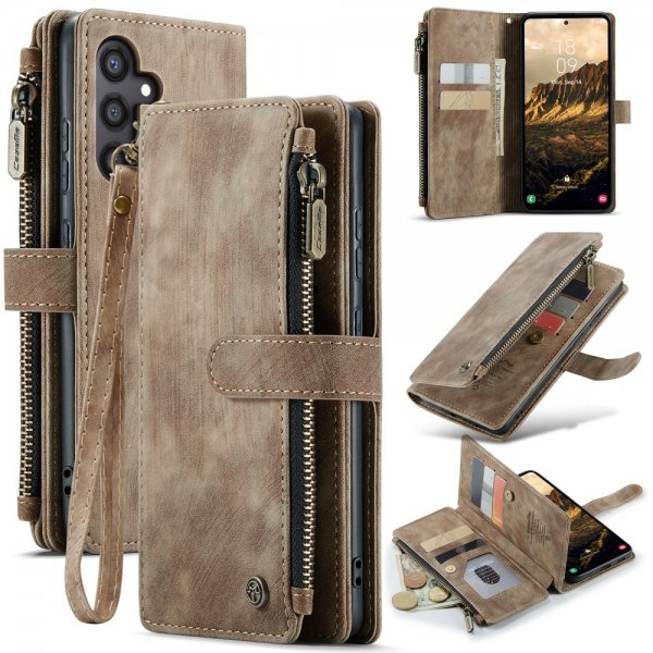 CaseMe Samsung Galaxy S24/S25 Etui C30 Series Brun
