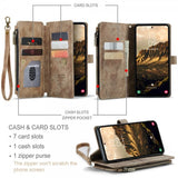 CaseMe Samsung Galaxy S24/S25 Etui C30 Series Brun