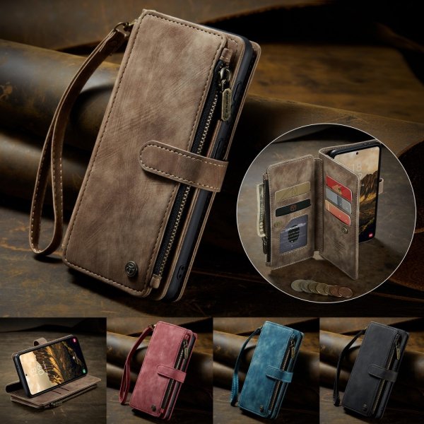 CaseMe Samsung Galaxy S24/S25 Etui C30 Series Brun