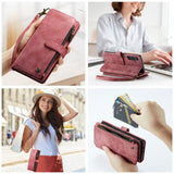 CaseMe Samsung Galaxy S24/S25 Etui C30 Series Rød