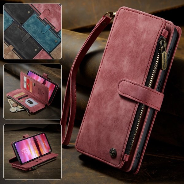 CaseMe Samsung Galaxy S24/S25 Etui C30 Series Rød