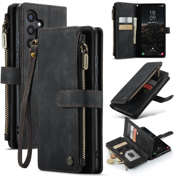 CaseMe Samsung Galaxy S24/S25 Etui C30 Series Svart