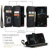 CaseMe Samsung Galaxy S24/S25 Etui C30 Series Svart