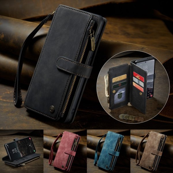 CaseMe Samsung Galaxy S24/S25 Etui C30 Series Svart