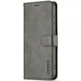 Lc.Imeeke Samsung Galaxy S25 Etui med Kortlomme stativfunksjon Grå
