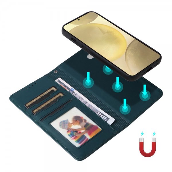 Betopnice Samsung Galaxy S25 Etui Avtagbart Deksel 005 Blå