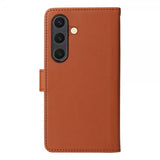 Betopnice Samsung Galaxy S25 Etui Avtagbart Deksel 005 Brun