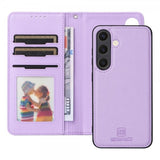 Betopnice Samsung Galaxy S25 Etui Avtagbart Deksel 005 Lilla