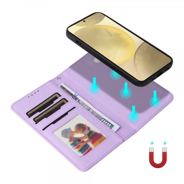 Betopnice Samsung Galaxy S25 Etui Avtagbart Deksel 005 Lilla