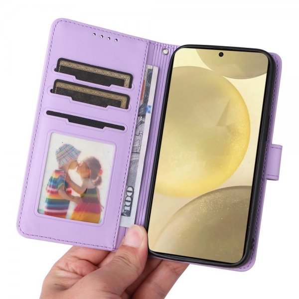 Betopnice Samsung Galaxy S25 Etui Avtagbart Deksel 005 Lilla