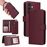 Betopnice Samsung Galaxy S25 Etui Avtagbart Deksel 005 Rød