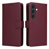 Betopnice Samsung Galaxy S25 Etui Avtagbart Deksel 005 Rød