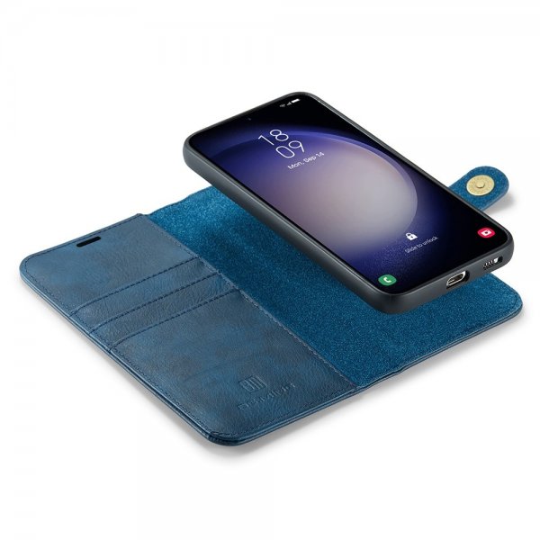 Dg.Ming Samsung Galaxy S25 Etui Avtagbart Deksel Blå