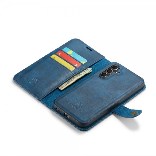 Dg.Ming Samsung Galaxy S25 Etui Avtagbart Deksel Blå