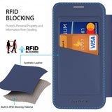 Dux Ducis Samsung Galaxy S25 Etui Skin X Pro Series Kickstand MagSafe Blå