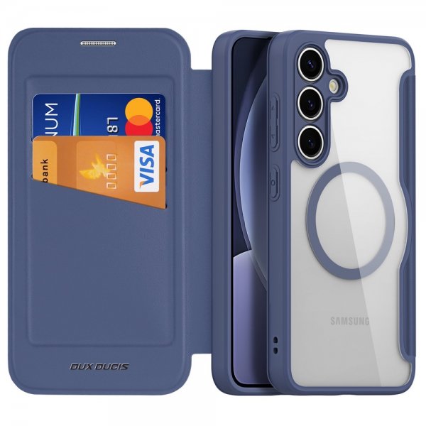 Dux Ducis Samsung Galaxy S25 Etui Skin X Pro Series MagSafe Blå