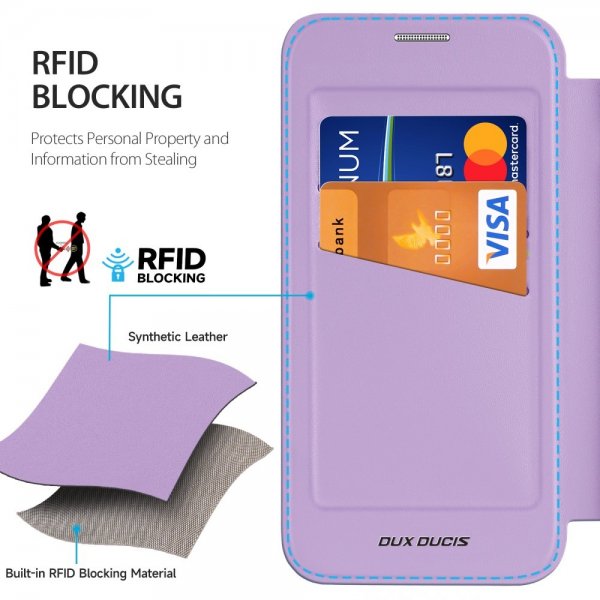 Dux Ducis Samsung Galaxy S25 Etui Skin X Pro Series MagSafe Lilla
