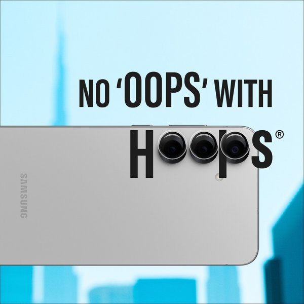 PanzerGlass Samsung Galaxy S25 Kamerabeskytter Hoops Transparent